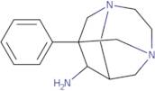 1-Phenyl-3,6-diazatricyclo[4.3.1.1(3,8)]undecan-9-amine