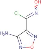 1,2,5-Oxadiazole-3-carboximidoyl chloride, 4-amino-N-hydroxy-