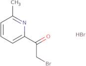 2-Bromo-1-(6-methylpyridin-2-yl)ethan-1-one hydrobromide