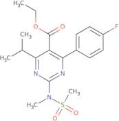 Ethyl 4-(4-Fluorophenyl)-6-isopropyl-2-(N-methylmethylsulfonamido)pyrimidine-5-carboxylate