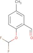 2-(Difluoromethoxy)-5-methylbenzaldehyde