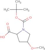 (2R,4S)-1-[(tert-Butoxy)carbonyl]-4-methoxypyrrolidine-2-carboxylic acid