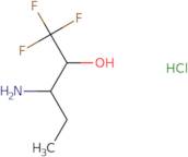 3-Amino-1,1,1-trifluoropentan-2-ol hydrochloride