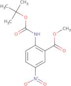 2-tert-Butoxycarbonylamino-5-nitro-benzoic acid methyl ester