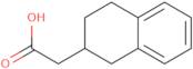 2-(1,2,3,4-Tetrahydronaphthalen-2-yl)acetic acid