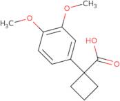 1-(3,4-Dimethoxyphenyl)cyclobutane-1-carboxylic acid