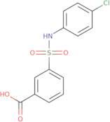 3-[(4-Chlorophenyl)sulfamoyl]benzoic acid