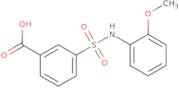 3-[(2-Methoxyphenyl)sulfamoyl]benzoic acid