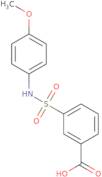 3-[(4-Methoxyphenyl)sulfamoyl]benzoic acid