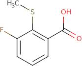 3-Fluoro-2-(methylsulfanyl)benzoic acid