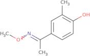 4-[1-(Methoxyimino)ethyl]-2-methylphenol