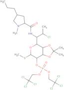 3,4-o-Isopropylidene clindamycin 2-[bis(2,2,2-trichloroethyl)phosphate]