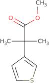 2-methyl-2-thiophen-3-yl-propionic acid methyl ester