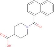 1-(Naphthalene-1-carbonyl)piperidine-4-carboxylic acid