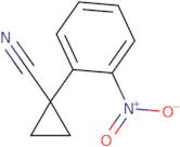 1-(2-Nitrophenyl)cyclopropane-1-carbonitrile