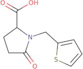 5-Oxo-1-[(thiophen-2-yl)methyl]pyrrolidine-2-carboxylic acid