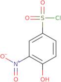 4-Hydroxy-3-nitrobenzene-1-sulfonyl chloride