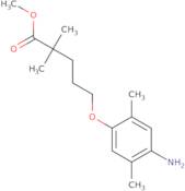 Methyl 5-(4-amino-2,5-dimethylphenoxy)-2,2-dimethylpentanoate