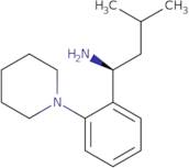 (S)-3-Methyl-1-[2-(1-piperidinyl)phenyl]butylamine