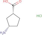 (1R,3S)-3-aminocyclopentane-1-carboxylic acid Hydrochloric Acid Salt