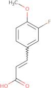 (2E)-3-(3-Fluoro-4-methoxyphenyl)prop-2-enoic acid