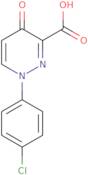 1-(4-Chlorophenyl)-4-oxo-1,4-dihydro-3-pyridazinecarboxylic acid