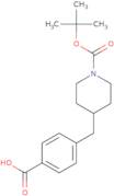 4-(4-Carboxy-benzyl)-piperidine-1-carboxylic acid tert-butyl ester