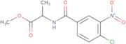 Methyl 2-[(4-chloro-3-nitrophenyl)formamido]propanoate