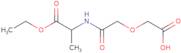 2-{[(1-Ethoxy-1-oxopropan-2-yl)carbamoyl]methoxy}acetic acid