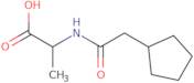 2-(2-Cyclopentylacetamido)propanoic acid