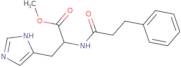 Methyl 3-(1H-imidazol-4-yl)-2-(3-phenylpropanamido)propanoate