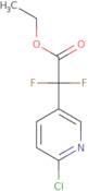 Ethyl 2-(6-chloropyridin-3-yl)-2,2-difluoroacetate