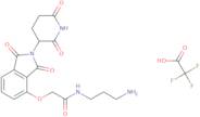 N-(3-Aminopropyl)-2-((2-(2,6-dioxopiperidin-3-yl)-1,3-dioxoisoindolin-4-yl)oxy)acetamide trifluoroacetic acid