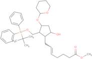 (1R,2S,3R,5S,Δz)-2-(tert-butyldiphenylsilyloxy)methyl-5-hydroxy-3-tetrahydropyranyloxy-cyclopentan…