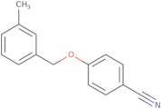 4-[(3-Methylphenyl)methoxy]benzonitrile
