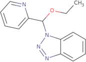1-[Ethoxy(pyridin-2-yl)methyl]-1H-1,2,3-benzotriazole