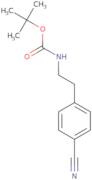 2-(4-Cyano-phenyl)-N-Boc-ethylamine