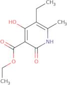 5-Ethyl-4-hydroxy-6-methyl-2-oxo-1,2-dihydro-pyridine-3-carboxylic acid ethyl ester