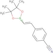 4-Cyano-trans-β-styrylboronic acidpinacol ester