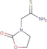 2-(2-Oxo-1,3-oxazolidin-3-yl)ethanethioamide