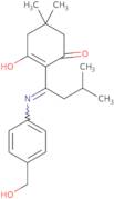 2-{1-[4-(Hydroxymethyl)phenylamino]-3-methylbutylidene}-5,5-dimethyl-1,3-cyclohexanedione