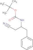(S)-tert-Butyl (1-cyano-3-phenylpropan-2-yl)carbamate