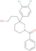 (S)-(3-(3,4-Dichlorophenyl)-3-(3-hydroxypropyl)piperidin-1-yl)(phenyl)methanone