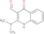 2-(Dimethylamino)-4-oxo-1,4-dihydroquinoline-3-carbaldehyde