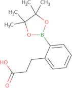 2-(2-Carboxyethyl)phenylboronic acid pinacol ester