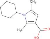 1-Cyclohexyl-2,5-dimethyl-1H-pyrrole-3-carboxylic acid