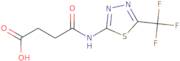 N-(5-Trifluoromethyl-[1,3,4]thiadiazol-2-yl)-succinamic acid