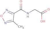 [(4-Methyl-furazan-3-carbonyl)-amino]-acetic acid