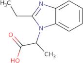 2-(2-Ethyl-benzoimidazol-1-yl)-propionic acid