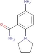 5-Amino-2-pyrrolidin-1-yl-benzamide